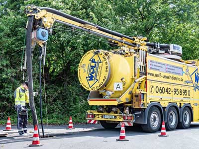 Rohrinspektion mit Kamera